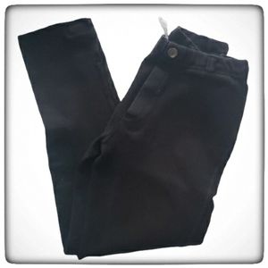 Equistar Girls Black Horseback Riding Pants-16